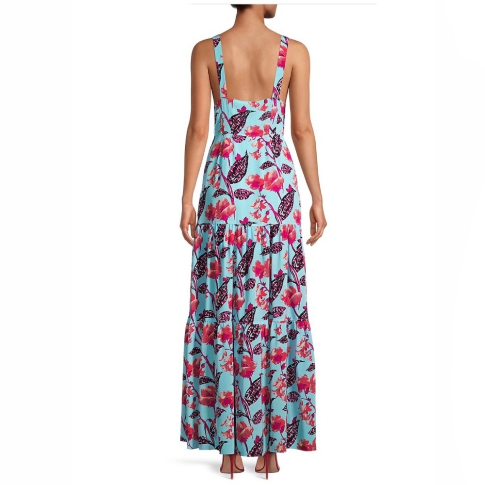 🌸 A.L.C. Rae Floral Dress 100% silk - Picture 4 of 11